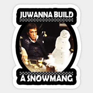 Scarface Cinematic Impact Sticker